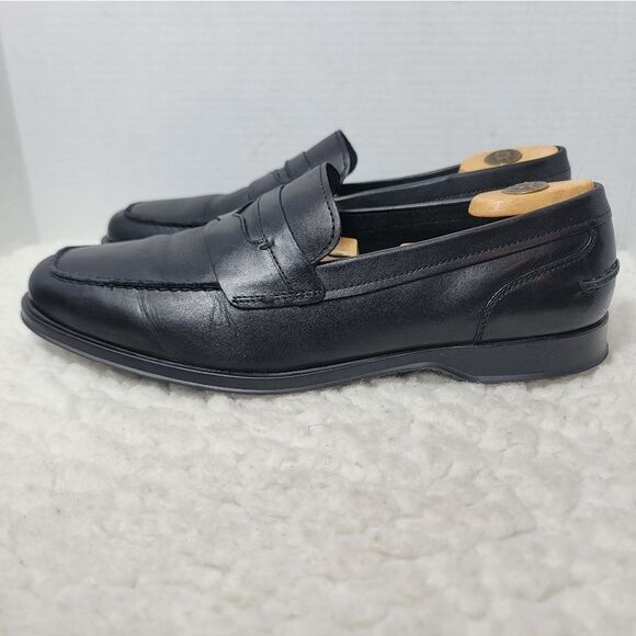 Cole Haan Grand.OS Black Leather Penny Loafers Men’s 10.5M Comfort Dress Shoes main image 4